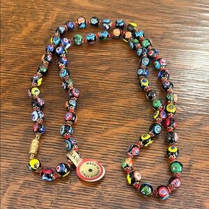 Colorful Glass Beaded Necklace